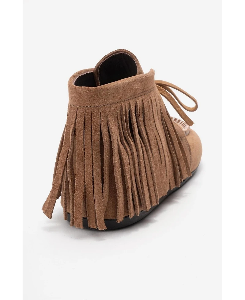 Forever & Always Shoes Women's Raux Leather Ankle Boots