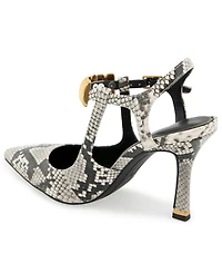 Kenneth Cole New York Women's Romi Ankle Hw Slingback Pumps