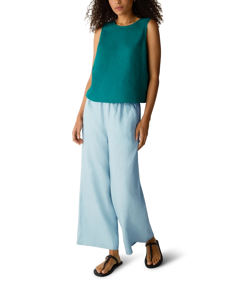 Eileen Fisher Women's Round Neck Shell Top