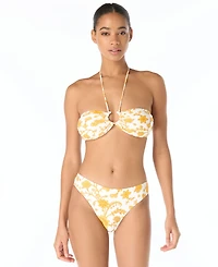 Michael Kors Women's Bandeau Neck Bikini Top