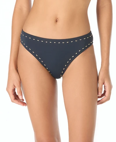 Michael Kors Women's High-Leg Pull-On Bikini Bottoms