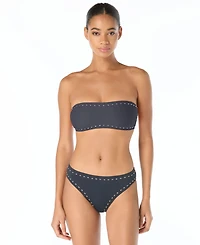 Michael Kors Women's Bandeau Neck Bikini Top