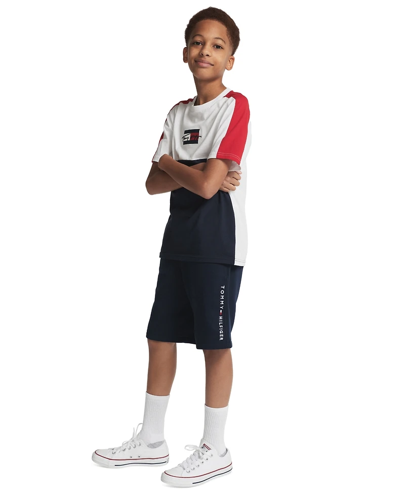 Tommy Hilfiger Boys' 8-20 Signature Sport Short-Sleeve T-Shirt