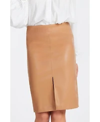 Bishop + Young Women's Briana Faux Leather Skirt