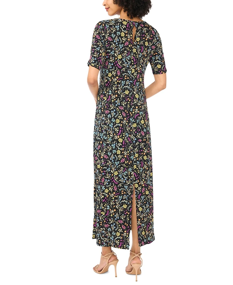 Vince Camuto Women's Crewneck Maxi Dress