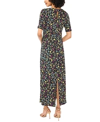 Vince Camuto Women's Crewneck Maxi Dress