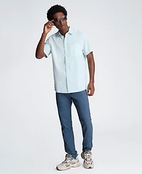 Kenneth Cole Men's Slim Fit Short-Sleeve Shirt