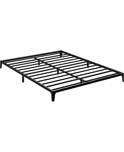 gaomon 6 Inch Queen Metal Platform Bed Frame Modern Design Steel Slats Noise Free Easy Assembly No Box Spring Matte