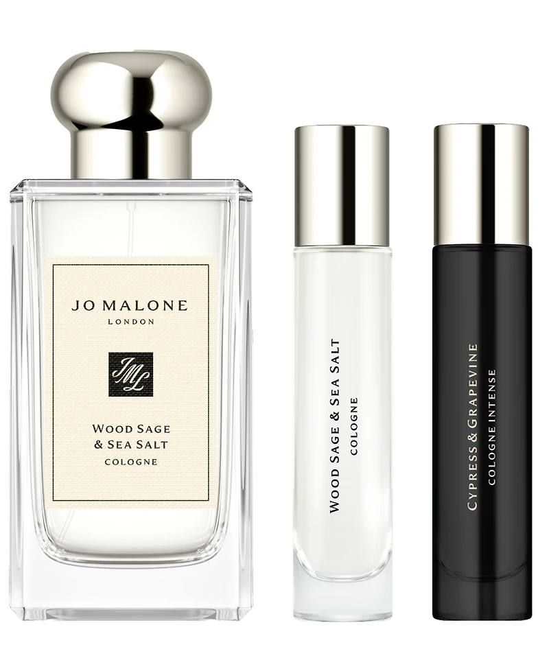 Jo Malone London 3-Pc. Wood Sage & Sea Salt + Cypress & Grapevine Cologne Gift Set