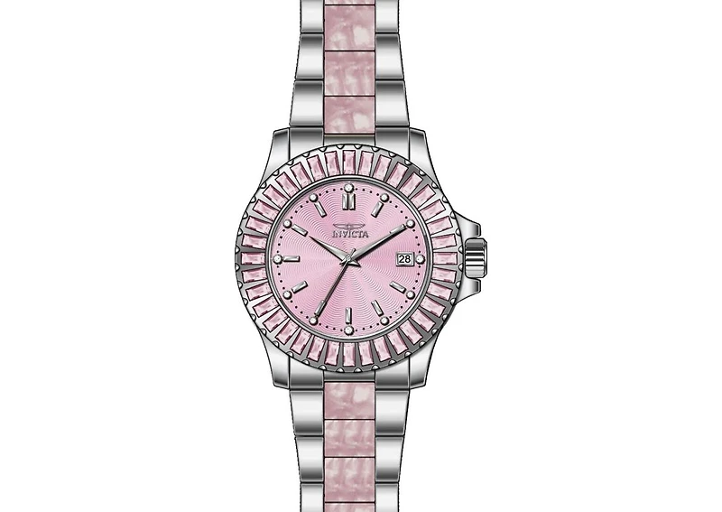 Invicta Women's 18875 Angel Quartz Pink Dial Watch
