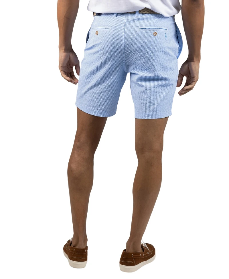 Tailorbyrd Men's Seersucker Stripe Short