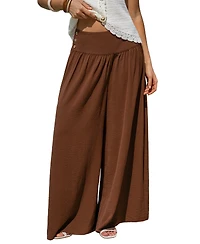 Cupshe Women's Peace Sign Pants