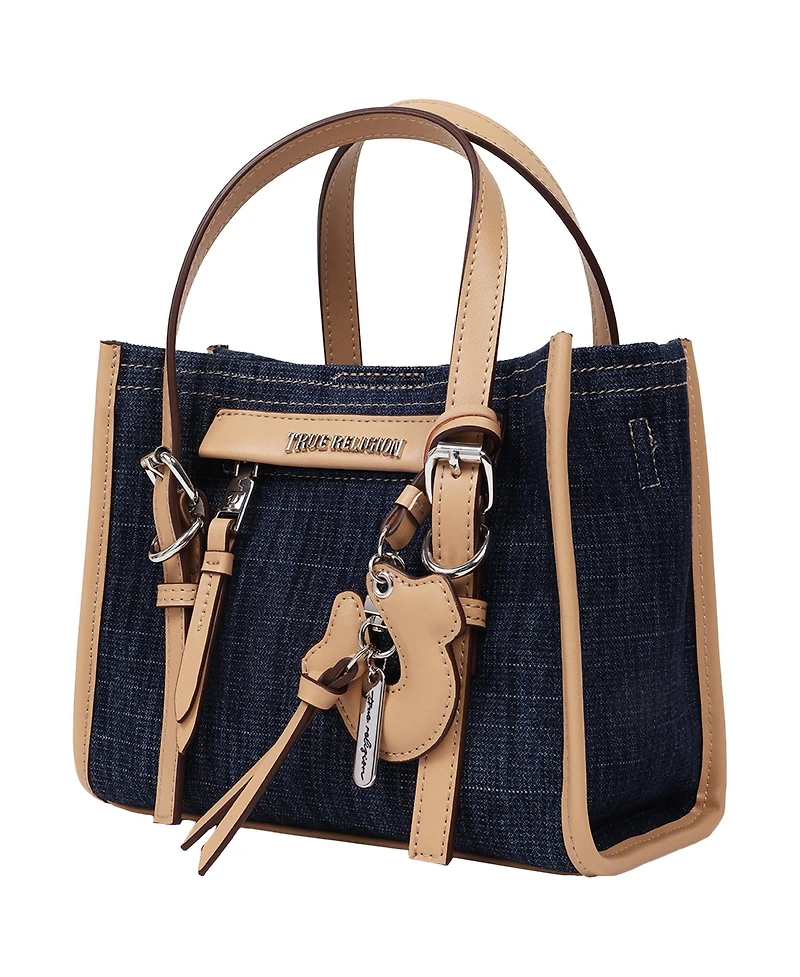 True Religion Dangle Mini Tote