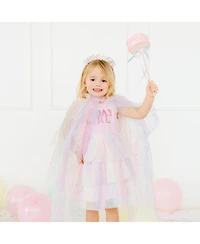 Sweet Wink Toddler Girls Birthday Fairy Dust Short Sleeve Tutu Dress