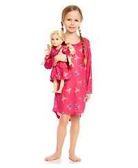 Leveret Girls 4-14 Matching Doll Nightgown