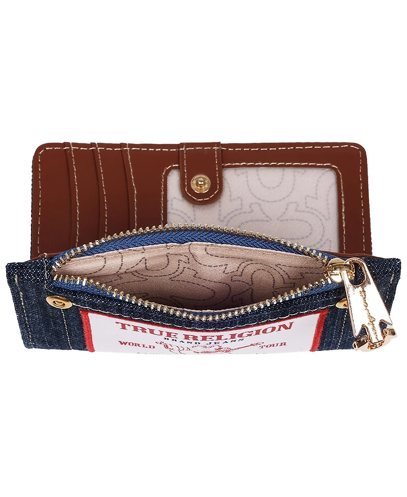 True Religion Buddha Patch Small Wallet