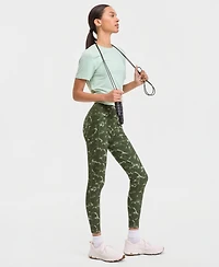 Id Ideology Women's Printed 7/8 Compression Leggings, Macy's Exclusive - Marina Whisper
