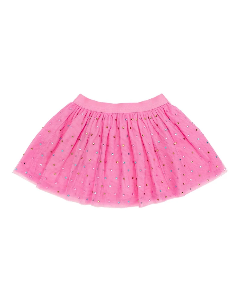 Sweet Wink Little Girls Raspberry Rhinestone Tutu