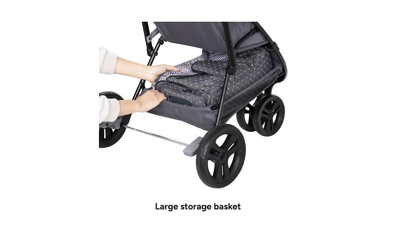 Baby Trend Kids Trend Venture 3-Wheel Stroller Travel System