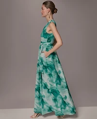 Donna Karan New York Women's Chiffon Ball Gown