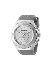 Technomarine Men's Tm-225001 Manta Quartz VD53 Silver Dial Watch