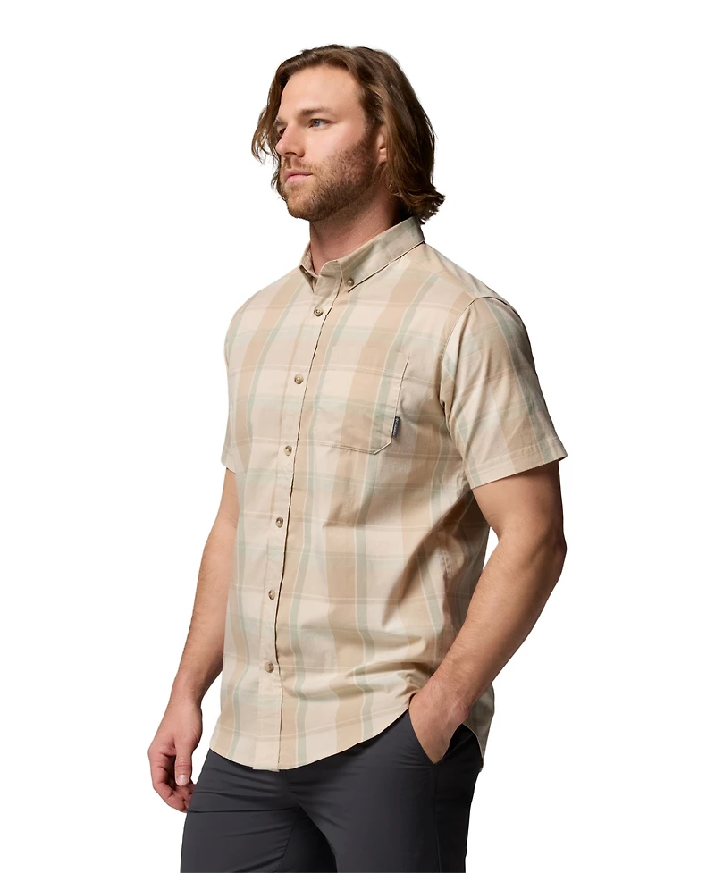 Columbia Men's Rapid Rivers Short Sleeve Plaid Shirt