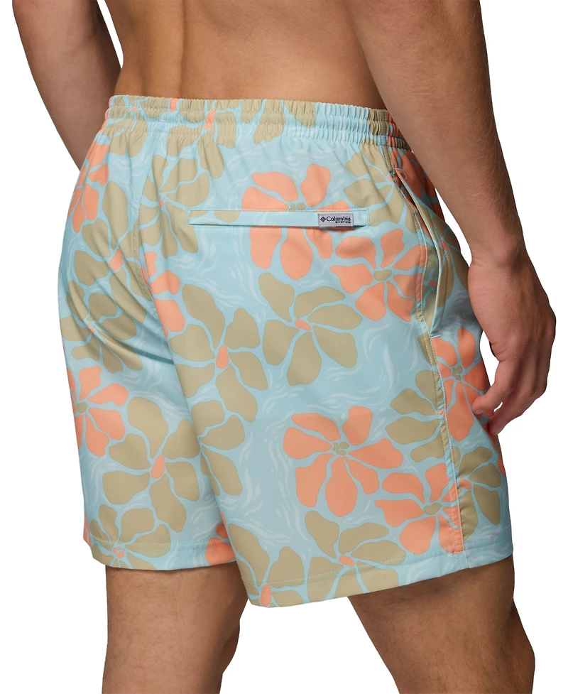 Columbia Men's Pfg Rambler Printed Water Short