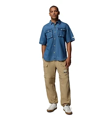 Columbia Men's Acker Rock Twill Short-Sleeve Button-Down Shirt