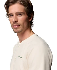 Columbia Men's Acker Rock Knit Short-Sleeve Henley Shirt