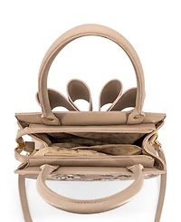 Like Dreams Rosalie Bow Top Handle Medium Satchel Bag