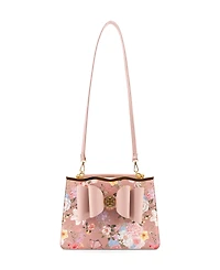 Like Dreams Amelie Floral Bow Small Satchel Bag