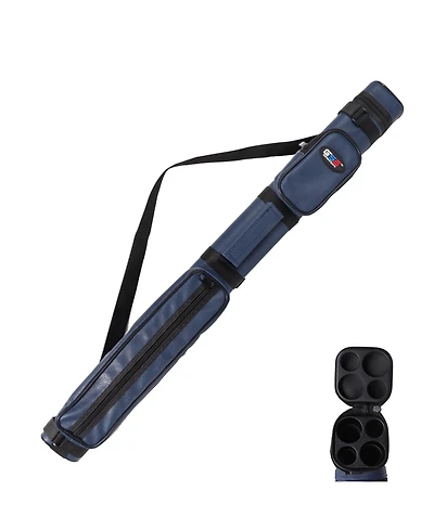 Gse Games & Sports Expert 2x2 Square Hard Billiard Pool Cue Stick Carrying Case, Billiard Cue Case - Square