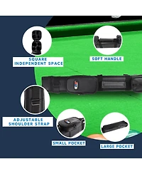 Gse Games & Sports Expert 2x2 Square Hard Billiard Pool Cue Stick Carrying Case, Case 