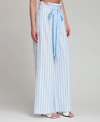 Avec Les Filles Women's Slouchy Wide-Leg Pants