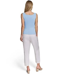 Calvin Klein Women's Scoop Neck Sweater Tank Top