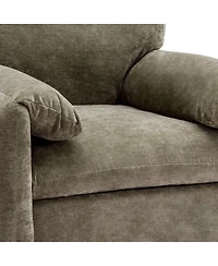 Streamdale Furniture Modern Chenille Oversized Armchair Accent Chair.