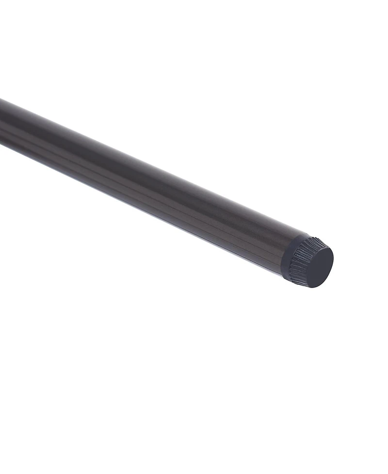 Streamdale Furniture Matte Bronze Faux Leather Bar Stool with Curved Backrest (Set of 2)