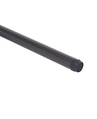 Streamdale Furniture Matte Bronze Faux Leather Bar Stool with Curved Backrest (Set of 2)