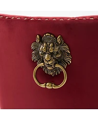 Streamdale Furniture Mid-Century Modern Lion Head Velvet Dining Chairs