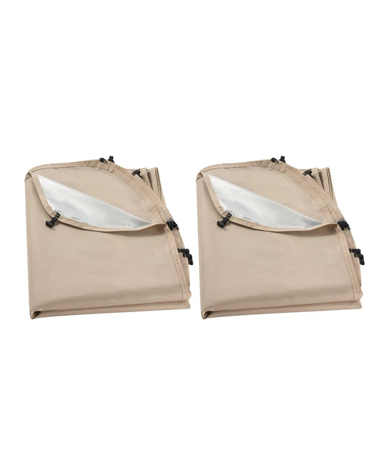 Mecale Sun Shade Covers for 6 x 6 Ft Screen House Tent, Pack of 2