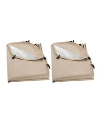 Mecale Sun Shade Covers for 6 x 6 Ft Screen House Tent, Pack of 2