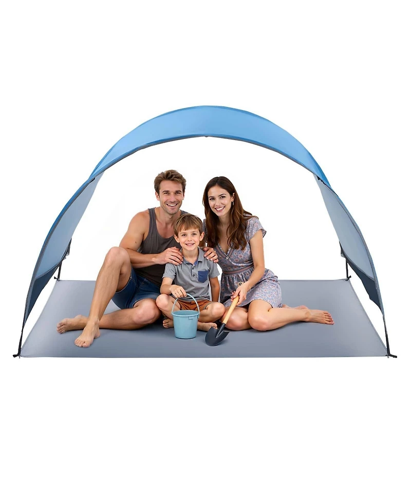 Mecale Beach Tent Sun Shelter with Upf 50+ Protection and Carry Bag