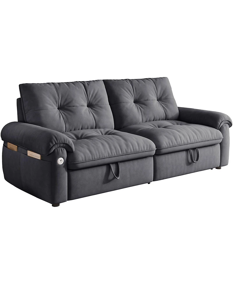 Streamdale Furniture convertible sofa bed, 2-in-1 cloud-like fabric, suitable for living rooms & bedrooms