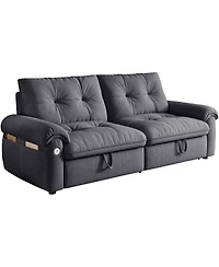 Streamdale Furniture convertible sofa bed, 2-in-1 cloud-like fabric, suitable for living rooms & bedrooms