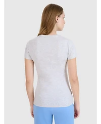 4F Women's Slim Plain T-Shirt