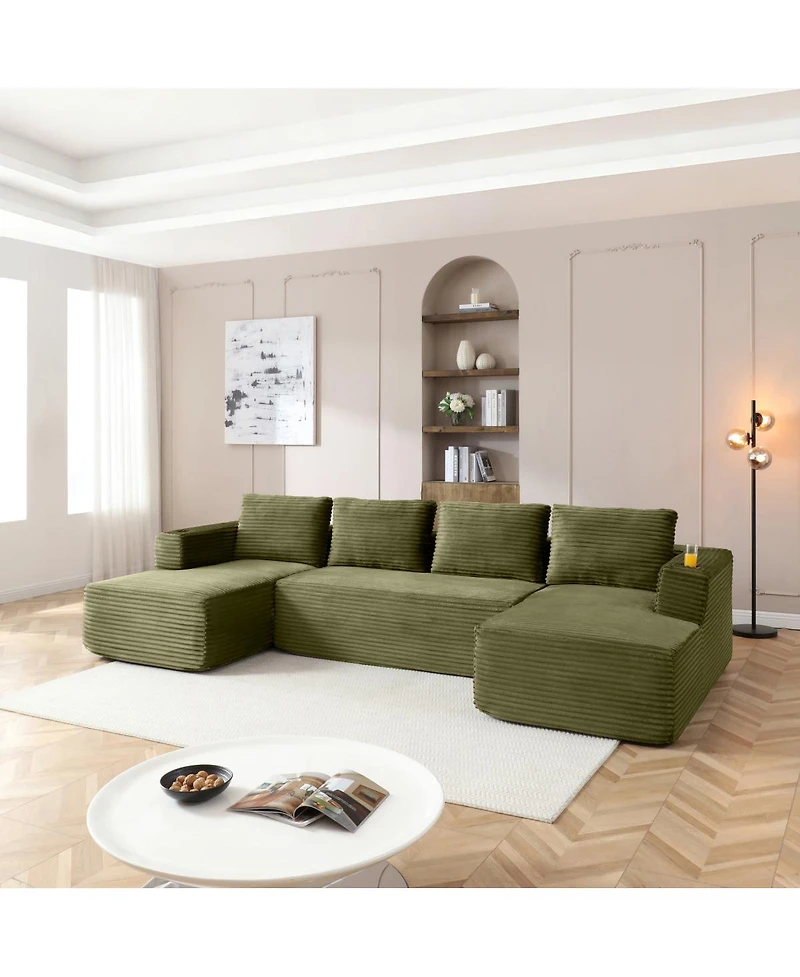 Streamdale Furniture Modular Sofa: Customizable, Boneless Couch for Any Space