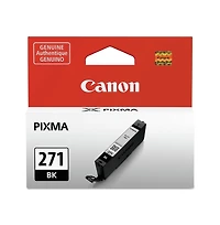 Canon Cli-271 Black Ink Tank for Select Pixma Mg, Ts Series Printers - 6.5ml