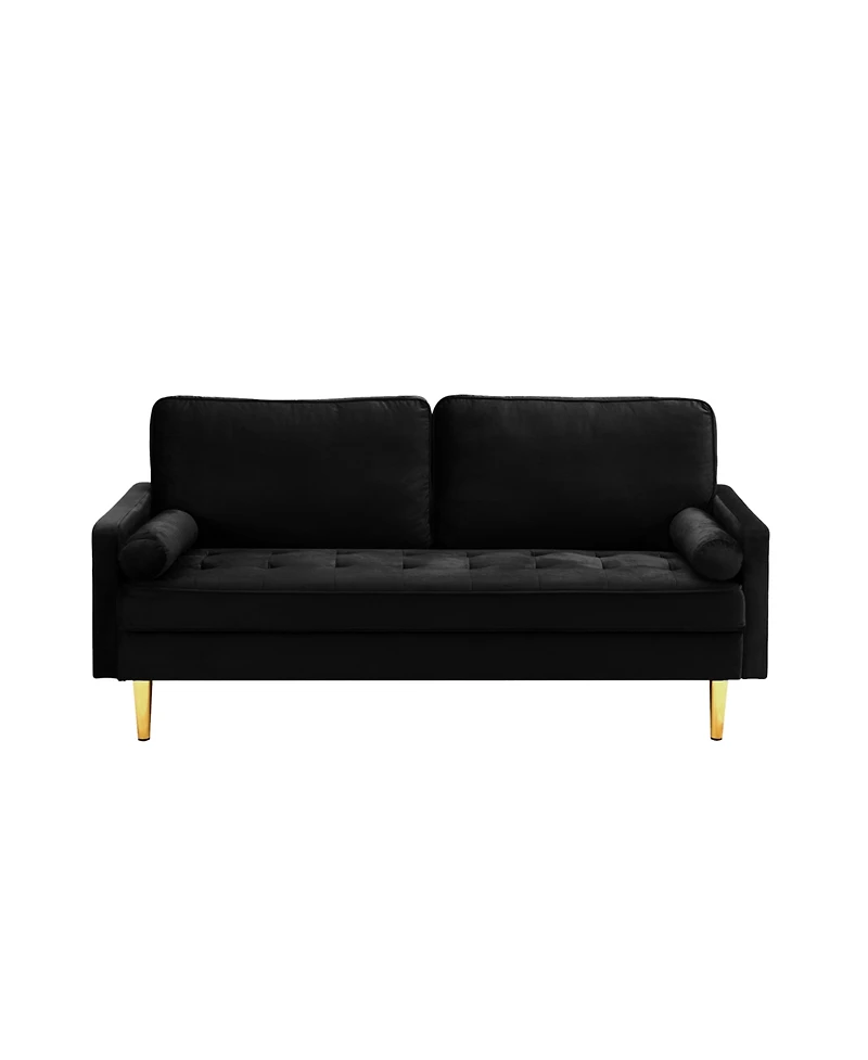 Streamdale Furniture Lovesat Velvet Sofa- Modern Comfort & Style