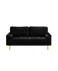 Streamdale Furniture Lovesat Velvet Sofa- Modern Comfort & Style