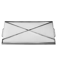 Ecooso 32 x 16 Inch Stainless Steel Griddle Plate for Gas Grill with Handles